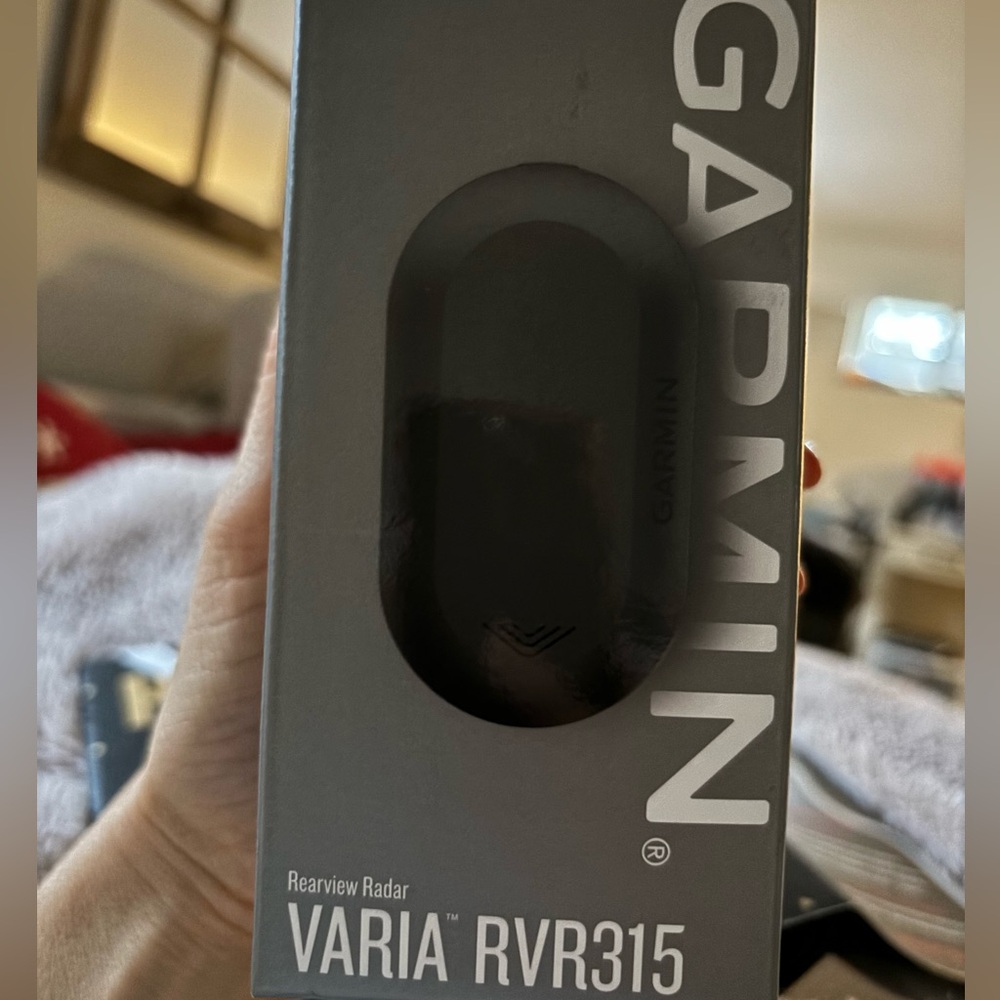 Garmin radar detector for cycling. New in box. Unopened.